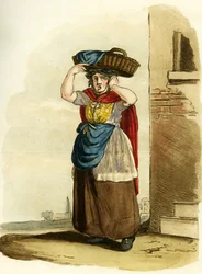 Fish Saleswoman, England