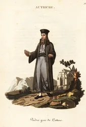 Greek Orthodox priest of Kotor, Montenegro