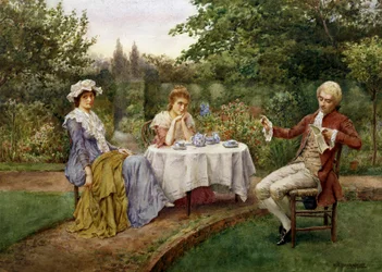 Reading in the Garden