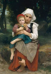 Breton Brother and Sister, 1871