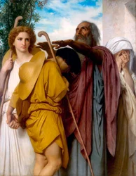 Tobias Saying Good Bye to His Father, 1860