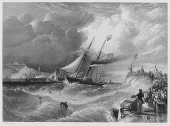 Dover, The Landing of Prince Albert, from the picture in the Royal Collection