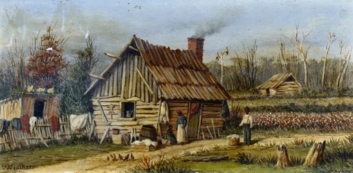 Black Farmstead in the American South