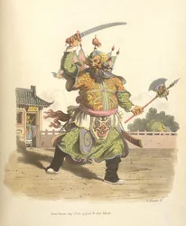 A Chinese comedian