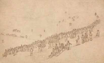 Study for Dinner in Mote Park, Maidstone after the Royal Review of the Kentish Volunteers on 1st August 1799