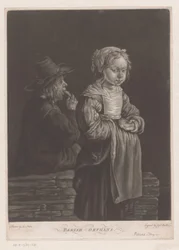 Two Orphans with a Piece of Bread