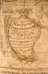 Cartouche in North Pacific Ocean, c.1795