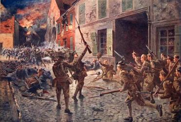 The Coldstream Guards at Landrecies, August 1914