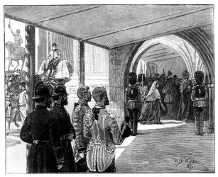The Opening of Parliament, Westminster, London