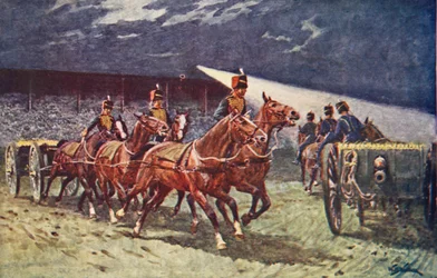 The Royal Horse Artillery Drive at the Searchlight Tattoo