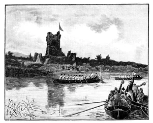 The Royal Tour in Ireland, Visit to Ross Castle, Killarney