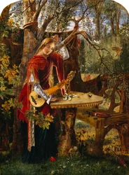Fair Rosamond Alone in her Bower