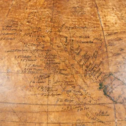 Early English Terrestrial Globe