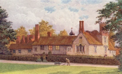 Ightham Mote from the Terrace