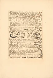 Europe. A Prophecy, Plate 16, Ethinthus queen of waters (Bentley 17)
