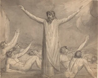 Moses Staying the Plague