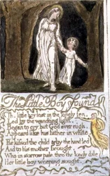 The Little Boy Found: Plate 13 from Songs of Innocence and of Experience (Copy R) c.1802-08