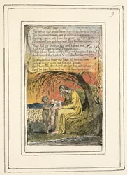 The Little Black Boy (cont.): Plate 9 from Songs of Innocence and of Experience (Copy R)