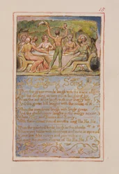 Laughing Song: plate 15 from Songs of Innocence and of Experience (copy AA)