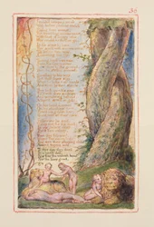The Little Girl Found: plate 36 from Songs of Innocence and of Experience (copy AA)