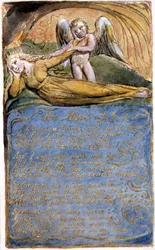 The Angel: Plate 41 from Songs of Innocence and of Experience (Copy AA)