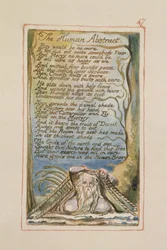 The Human Abstract: plate 47 from Songs of Innocence and of Experience (copy AA)