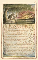 P.125-1950.pt9 The Little Black Boy: plate 9 from Songs of Innocence and of Experience (copy AA), c. 1815-26