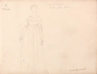 Sheet from the Blake-Varley Sketchbook of 1819, Pages 27 and 28