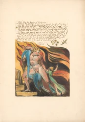 Shot from the heights of Enitharmon (Plate 17)
