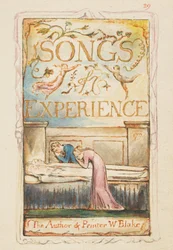 Songs of Experience: Title page, c.1825