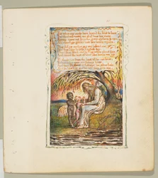 Songs of Innocence and of Experience: Little Black Boy, second plate, ca. 1825.