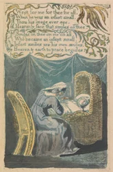 Songs of Innocence and of Experience, Plate 26, "A Cradle Song" (Bentley 16)