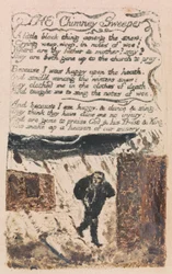 Songs of Innocence and of Experience, Plate 45, "The Chimney Sweeper" (Bentley 37)