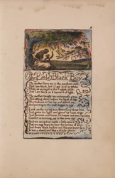Songs of Innocence and of Experience, Plate 8, The Little Black Boy (Bentley 9)