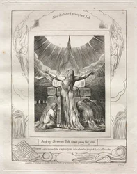 The Book of Job: Pl. 18, And my Servant Job shall pray for you