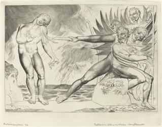 The Circle of the Corrupt Officials; the Devils Tormenting Ciampolo
