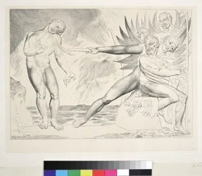 The Circle of the Corrupt Officials: The Devils Tormenting Ciampolo, Inferno, Canto XXII, Illustration to the 