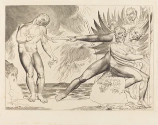 The Circle of the Corrupt Officials, the Devils Tormenting Ciampolo