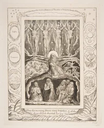 The Creation, from Illustrations of the Book of Job, 1825-26
