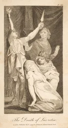The Death of Lucretia, from Allen