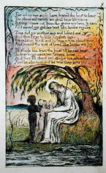 ‘The Little Black Boy’, plate 9 (Bentley 10) from ‘Songs of Innocence and of Experience’ (Bentley Copy L), 1789-94