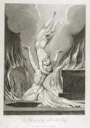 The Reunion of the Soul and the Body, pl. 13, illustration from 