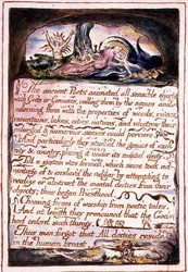 "The ancient poets...", illustration and text from 