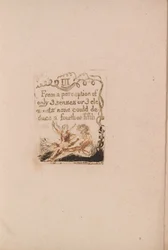 There Is No Natural Religion, Plate 5, III From a perception.... (Bentley a6)