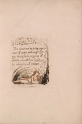 There Is No Natural Religion, Plate 8, VI The Desires & Perceptions (Bentley a9)