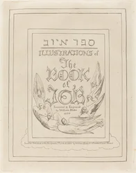 Title-Page of the Engraved Illustrations to the Book of Job