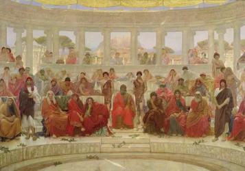 An Audience in Athens During Agamemnon by Aeschylus