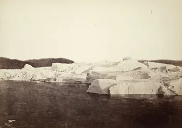 The Coast Blockaded by Icebergs Near Julianes Haab (#122)