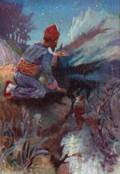 Illustration for Vathek, An Arabian Tale, by William Beckford