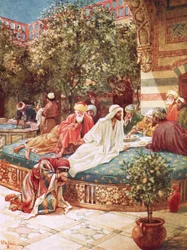 Jesus at the House of Simon the Pharisee